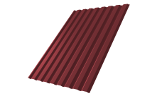 Профнастил С20A 0,45 PE-Double RAL 3005 красное вино
